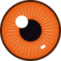 Orange Coloured Contact Lenses