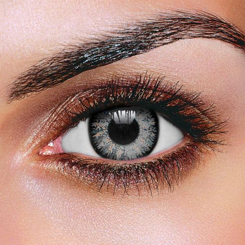 Glamour Grey Eye Accessories (Pair) | Colored Eye Accessories
