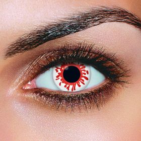 Blood Splat Eye Contact Lenses (Pair)