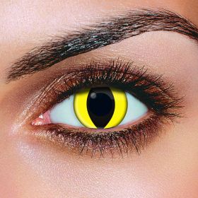 Yellow Cat Eye Contact lenses (Pairs)