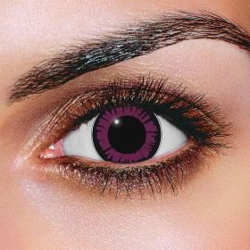 Big Eye Dolly Eye Violet Contact Lenses (Pair)