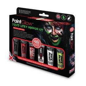 PaintGlow Liquid Latex Horror Paint Kit