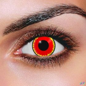 Red Vampire Contact Lenses (Pair)