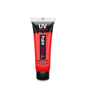 PaintGlow Red UV Face & Body Paint 12ml